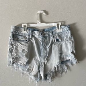 Free People Denim Shorts